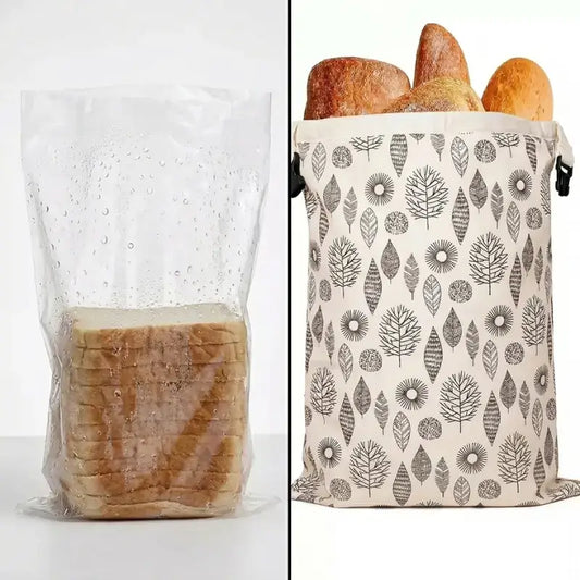 Natural Beeswax Bread Bag — Keep Bread Fresh 5-7 Days