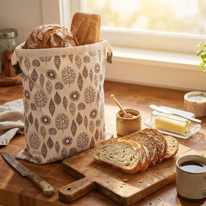 Natural Beeswax Bread Bag — Keep Bread Fresh 5-7 Days