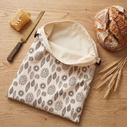 Natural Beeswax Bread Bag — Keep Bread Fresh 5-7 Days